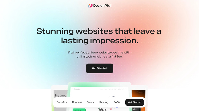 DesignPixil Landing Page