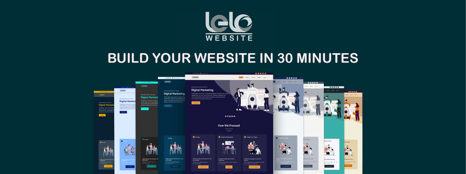 Lelowebsite Landing page