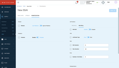 Aniview Dynamic Ad Insertion(SSAI) image