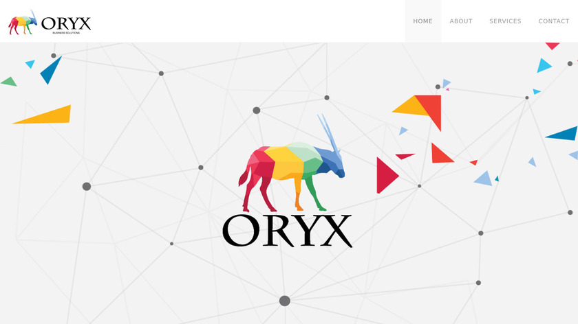ORYX Lab Landing Page