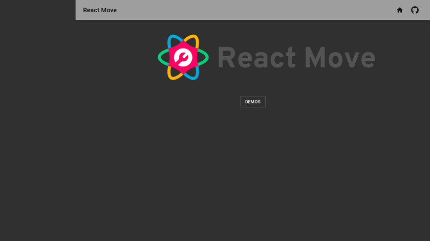 React Move Landing Page