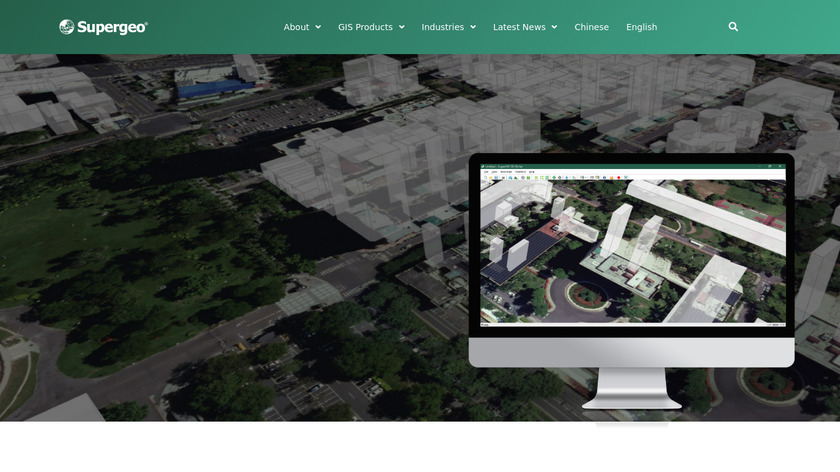 SuperGIS Landing Page