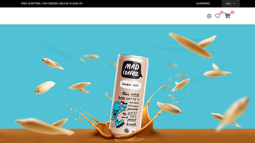 MAD Foods Landing Page