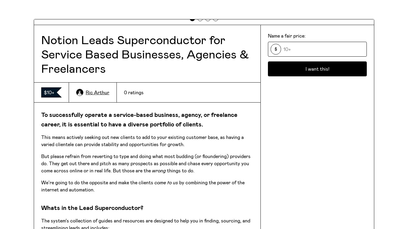 Leads Superconductor Landing page