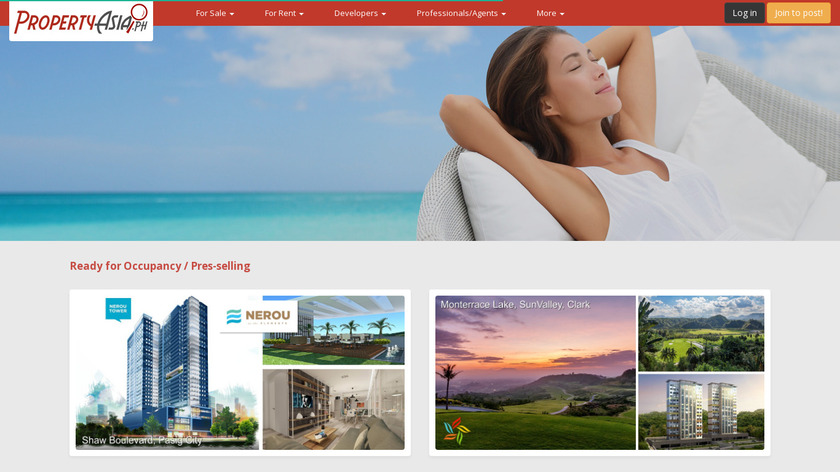 PropertyAsia.ph Landing Page