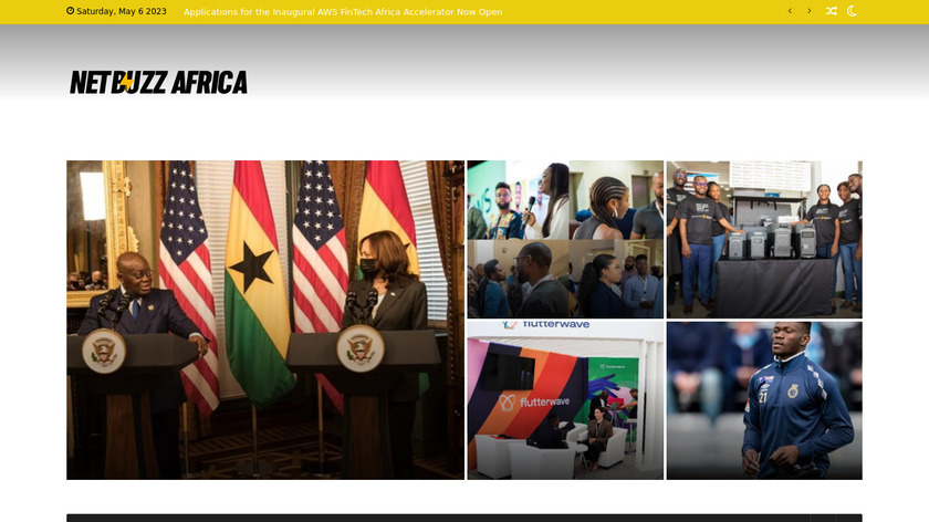 Netbuzz Africa Landing Page