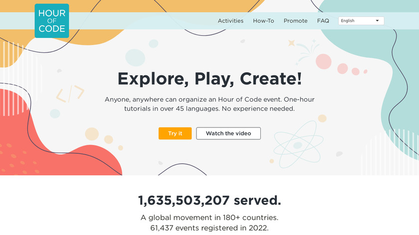 Hour of Code Landing Page