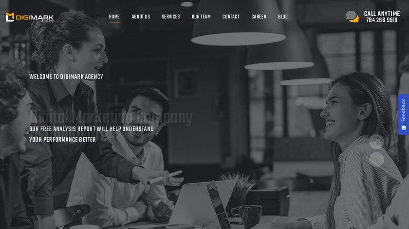 DigiMark Agency Landing Page