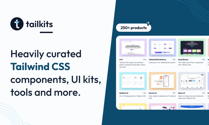 Tailkits Landing Page