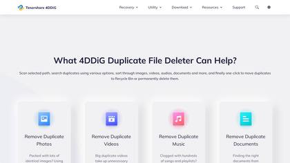 4DDiG Duplicate File Deleter image