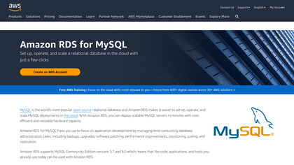 Amazon RDS for MySQL image