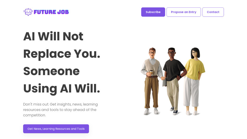 Future Job Landing Page