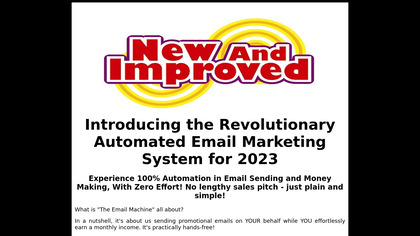 The Email Machine image