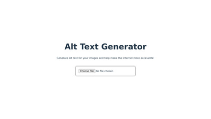 Alt Text Generator image