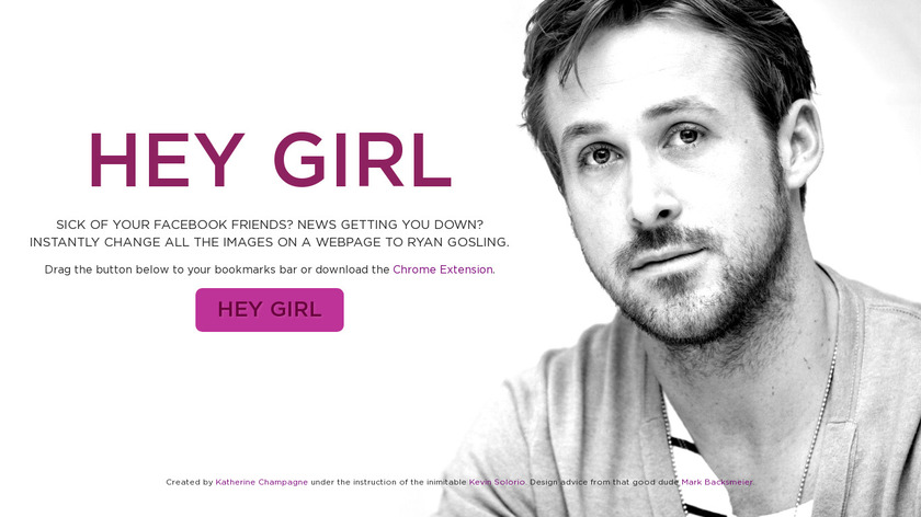 Hey Girl Landing Page