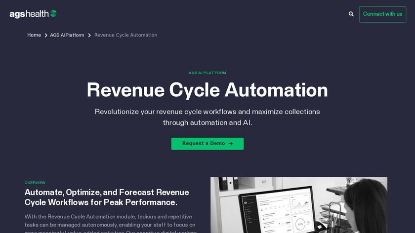 Revenue Cycle Automation Landing Page