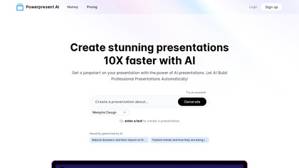 Powepresent AI image