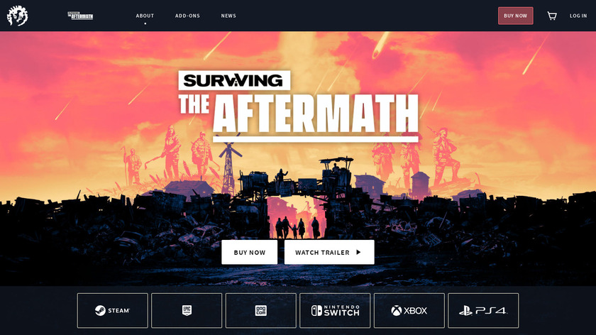 Surviving the Aftermath Landing Page