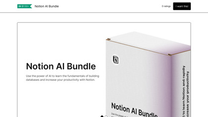 Notion AI Bundle image