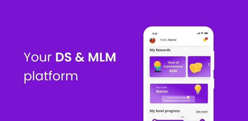 MINDS DS  MLM Landing Page