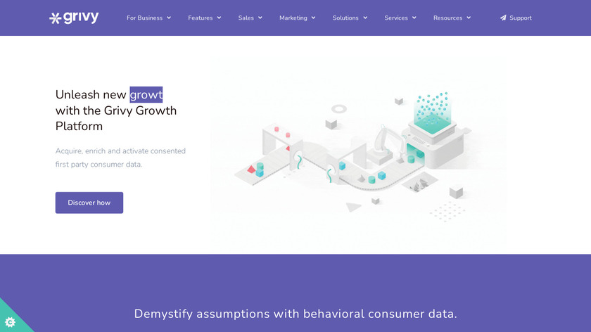 Grivy Landing Page