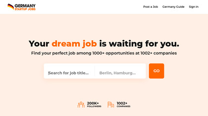 Germany Startup Jobs image