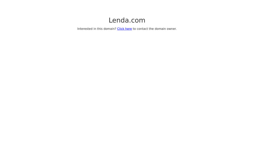 Lenda Landing Page
