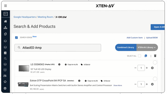 XTEN-AV Landing page