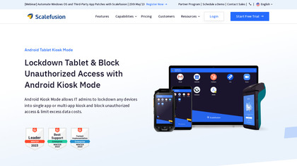 Scalefusion Android Kiosk Mode image