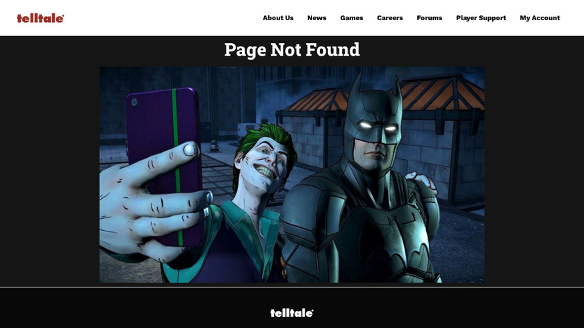 Hector: Badge of Carnage Landing Page