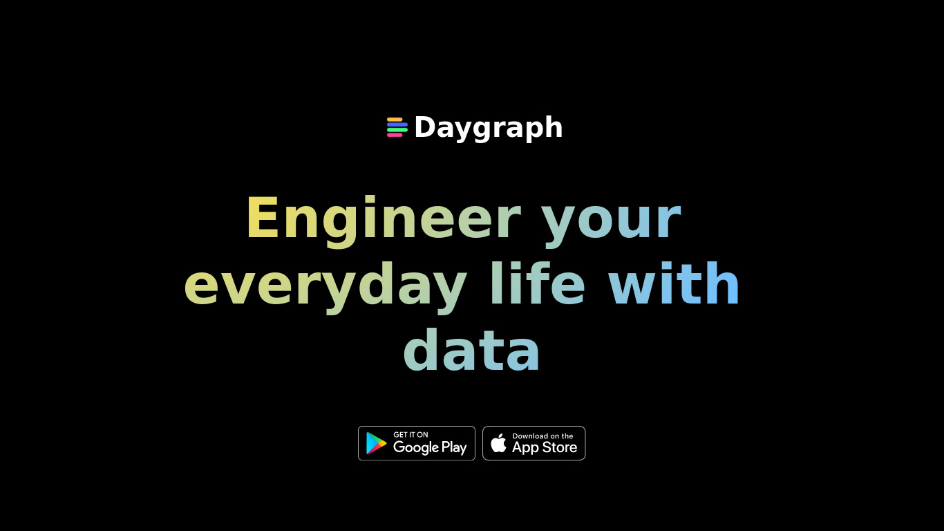Daygraph Landing page
