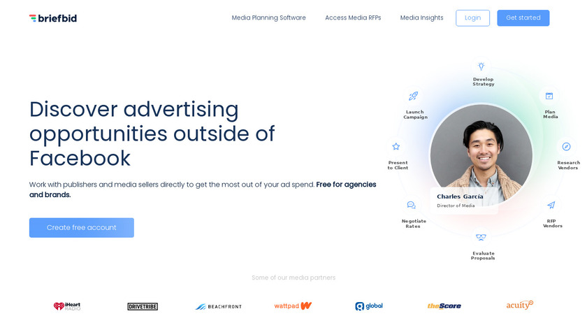 Briefbid Landing Page