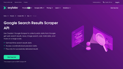Google Search Results Scraper API image