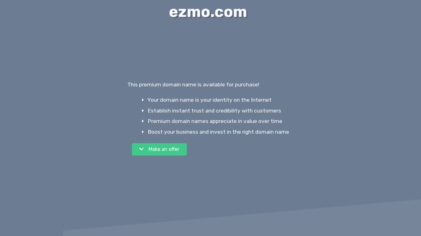 Ezmo Landing Page