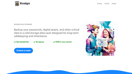 Kosign image