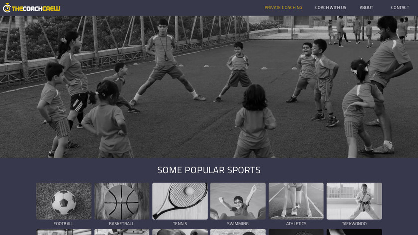 The Coach Crew Landing Page