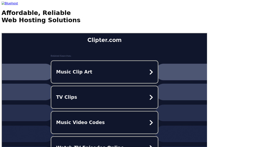 Clipter Landing Page