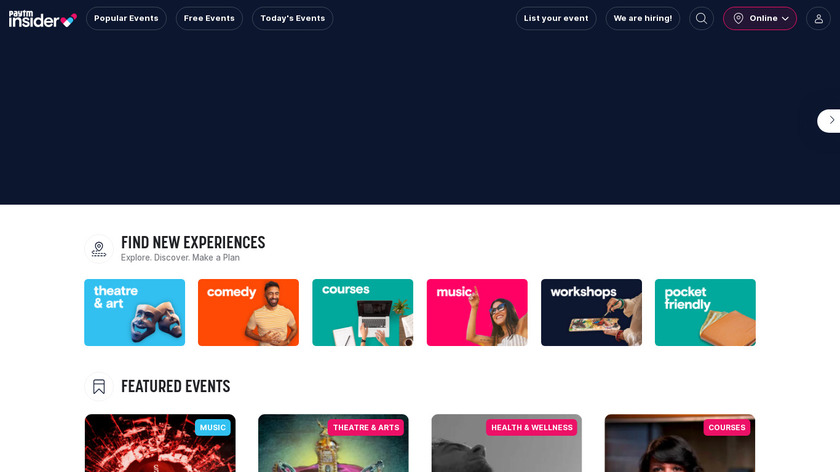 Insider.in Landing Page