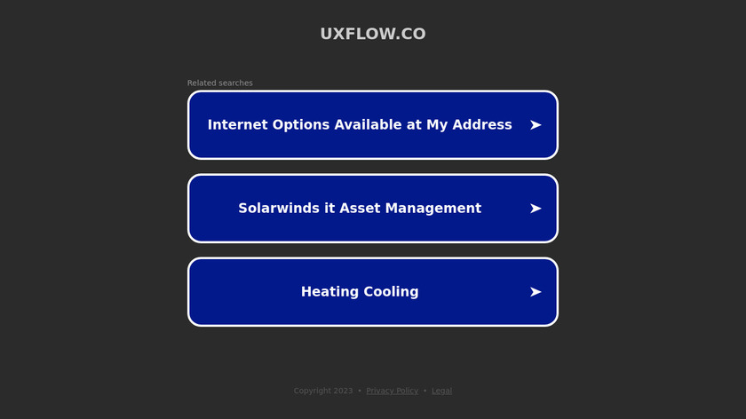UXFlow Landing Page