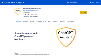 ChatGPT AI Assistant for Jira image