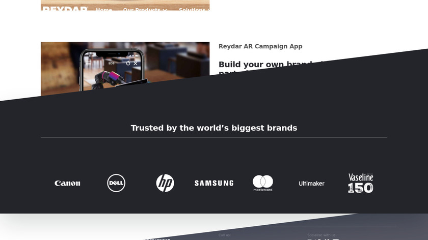 REYDAR Landing Page