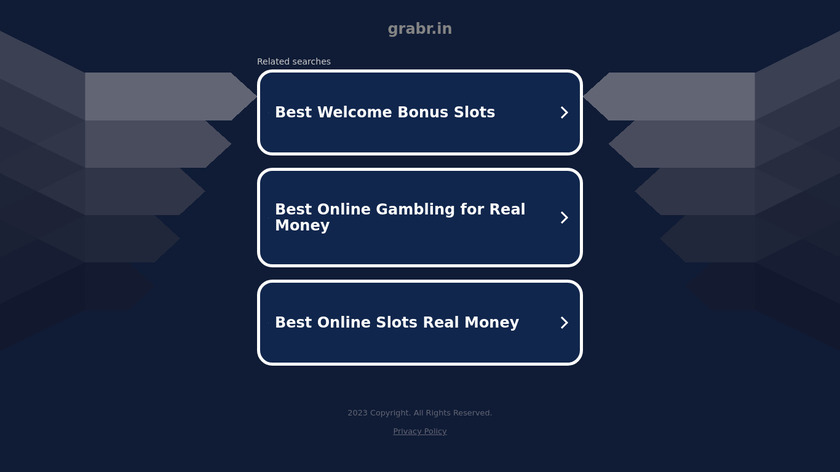 Grabr.In Landing Page