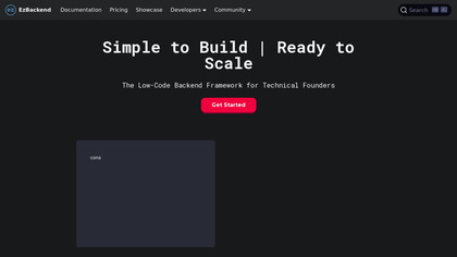 EzBackend image