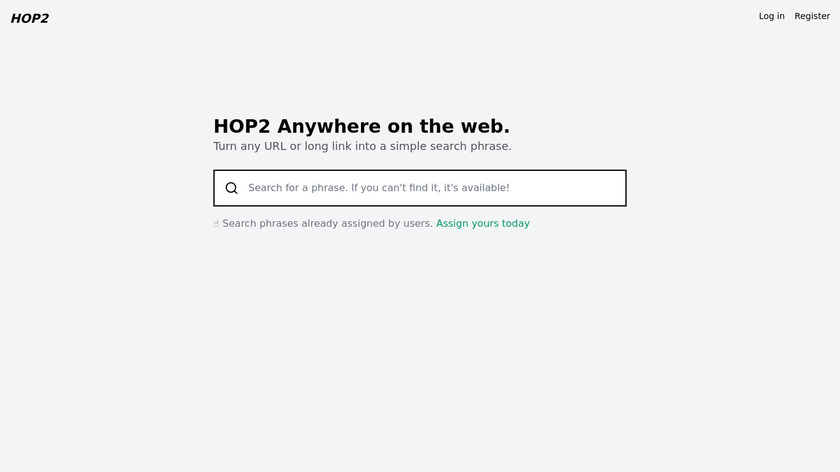 Hop2 Landing Page
