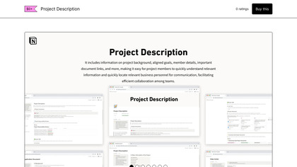 Notion Project Description image