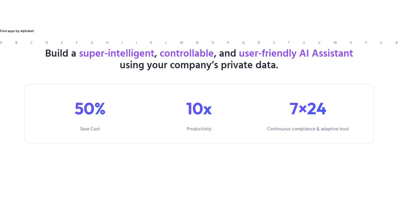 Workflos.ai Landing page