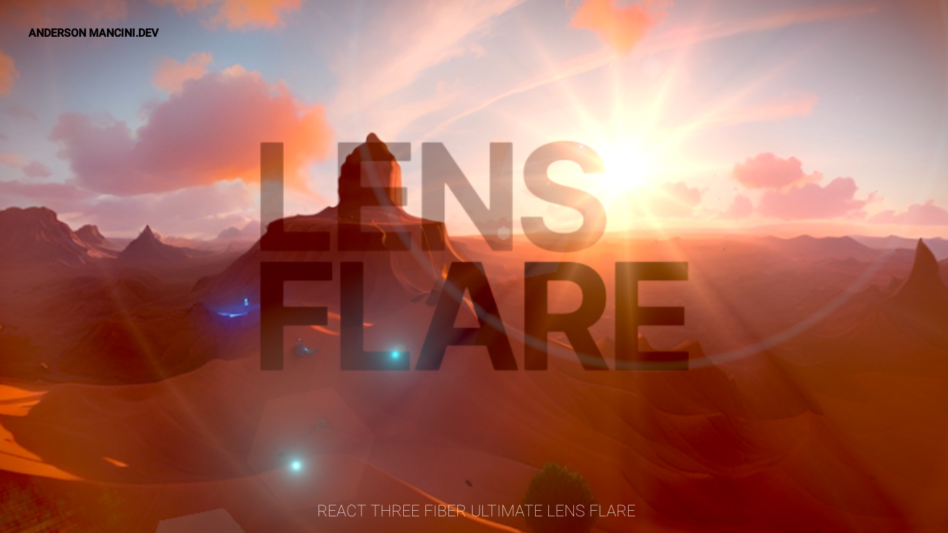 Ultimate Lens Flare Landing page
