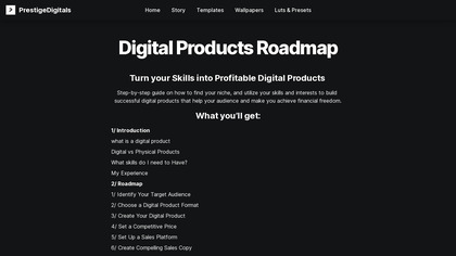 Digital Products Roadmap image