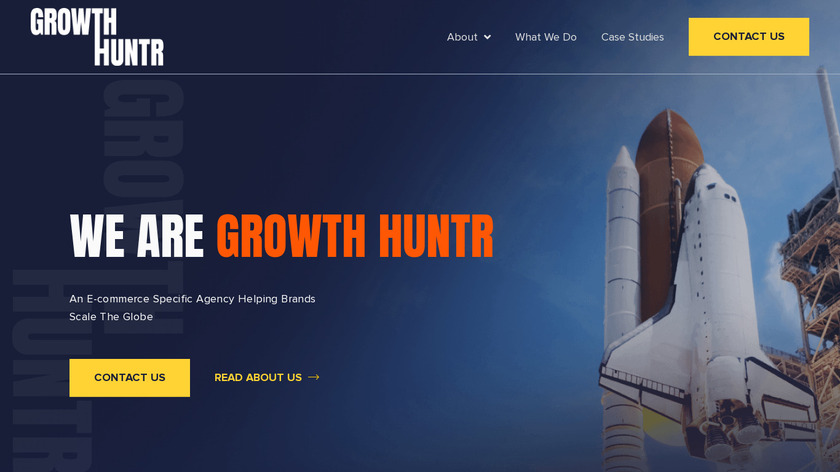 GrowthHunt Landing Page
