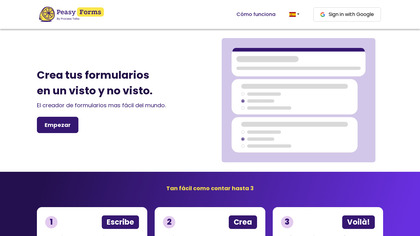 Peasy Forms image